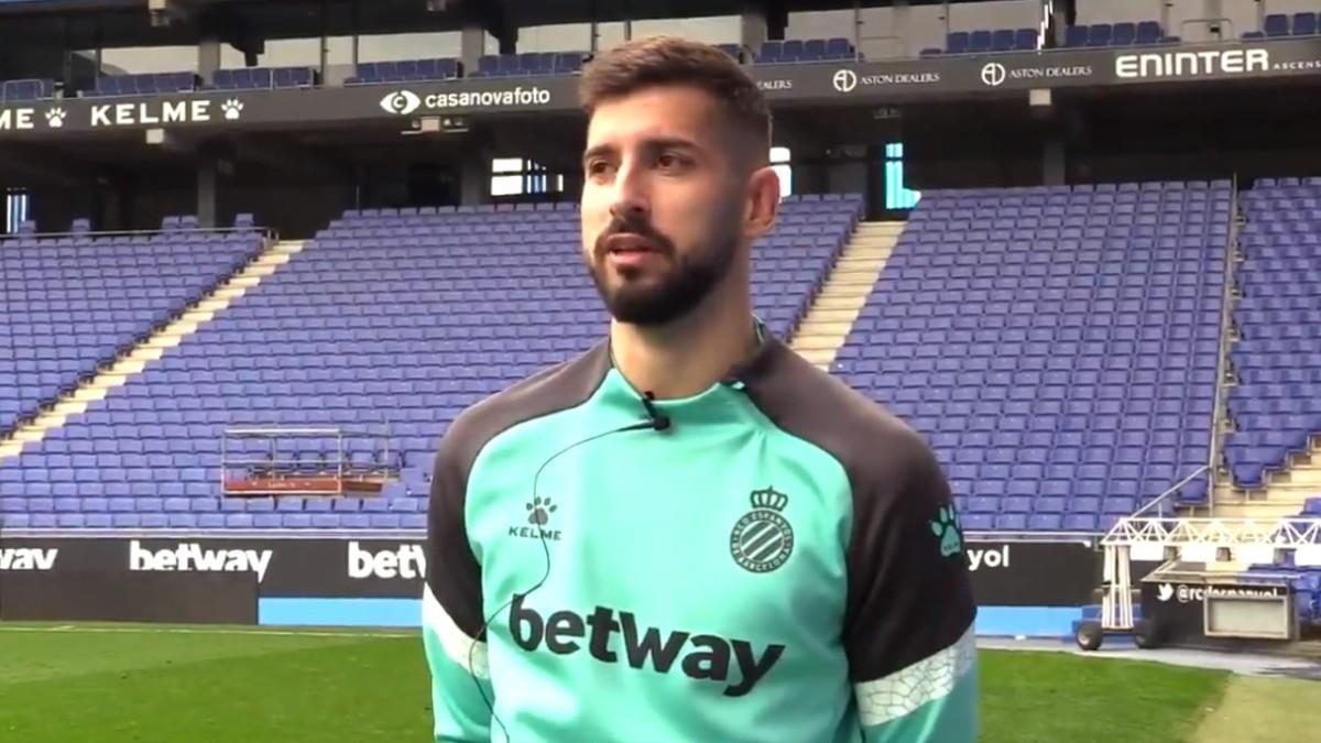 Vadillo, futbolista del Espanyol