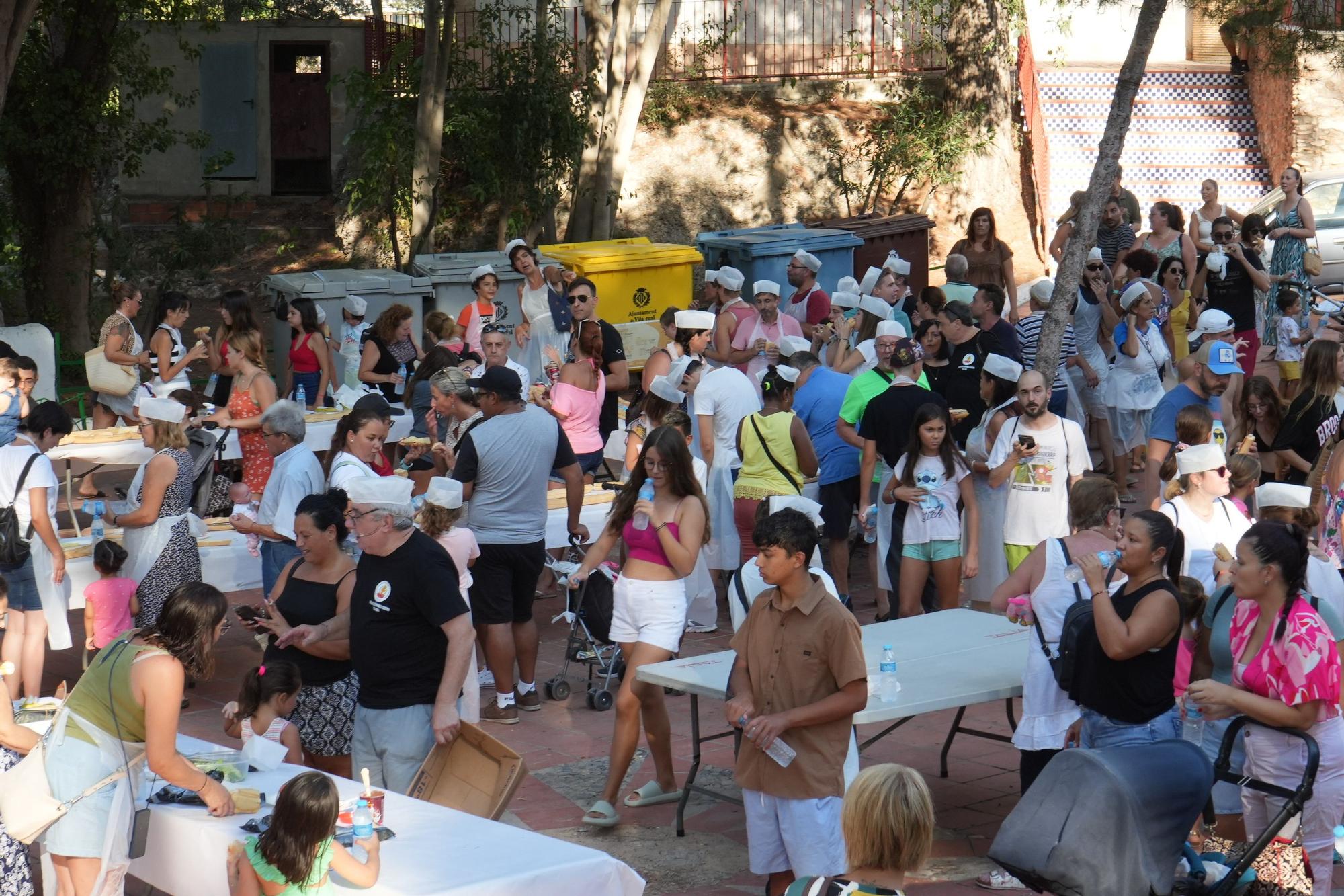 Todas las imágenes de la fiesta del megabocata 'a la carta' de Vila-real