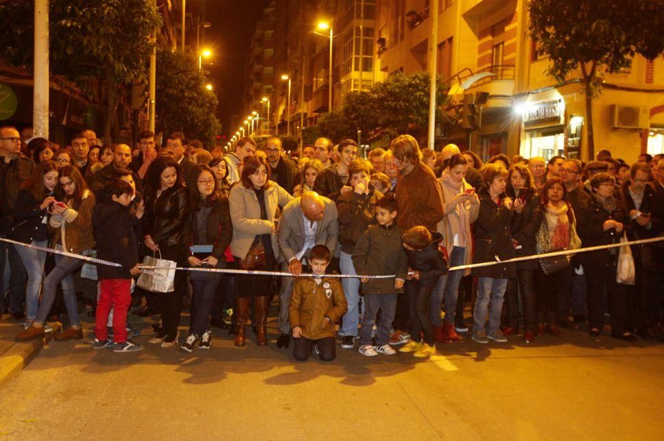 Procesión del Refugio en Murcia