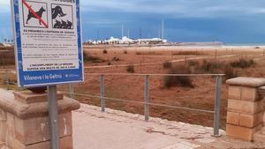 Comencen les mesures de protecció a la platja de Ribes Roges per preservar el sender Camanegre