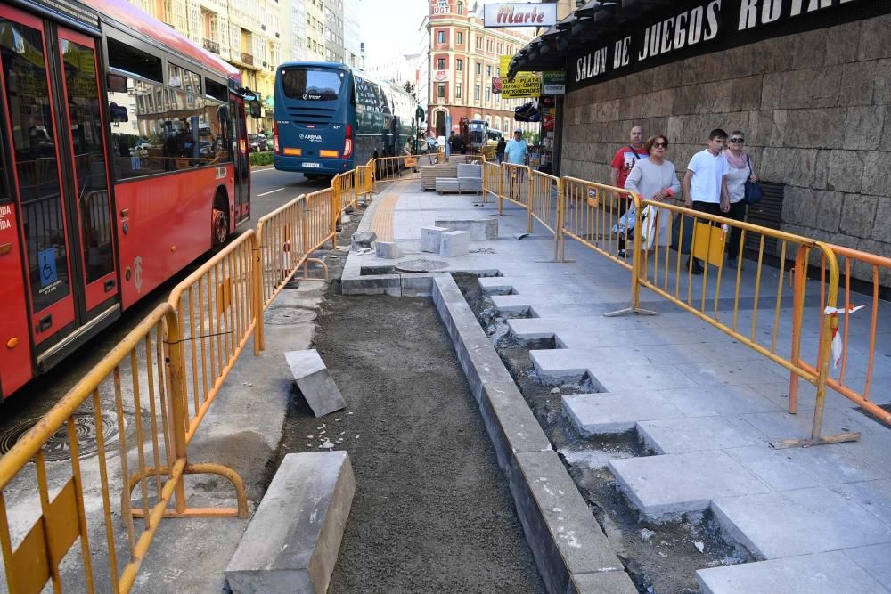 Reforma de la parada de bus Cuesta de A Palloza