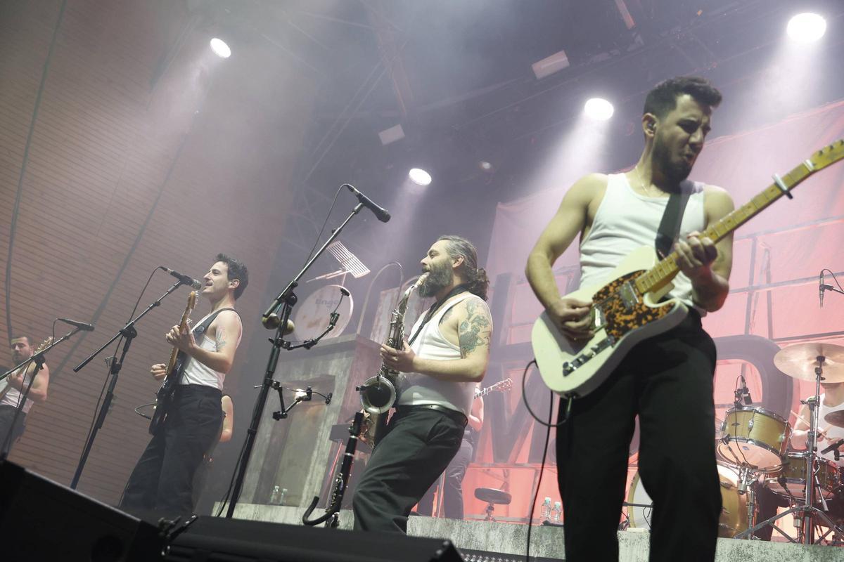 El concierto de "La M.O.D.A." en Gijón, en imágenes