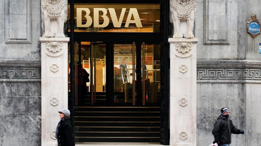 Sucursal de BBVA en Bilbao.