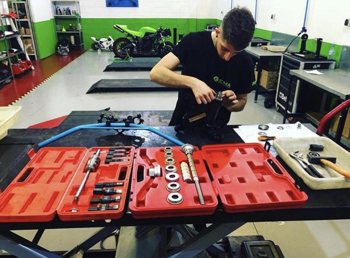 Una clase de EMA Competición.