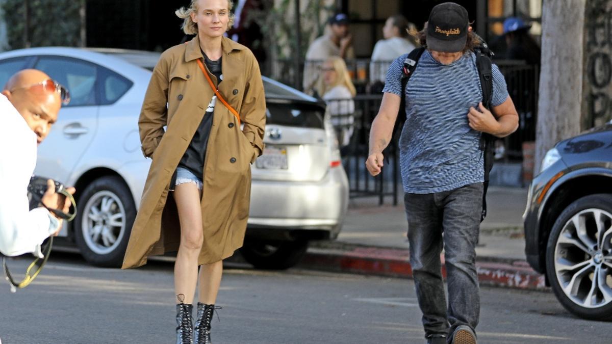 Diane Kruger y Norman Reedus por las calles de Nueva York