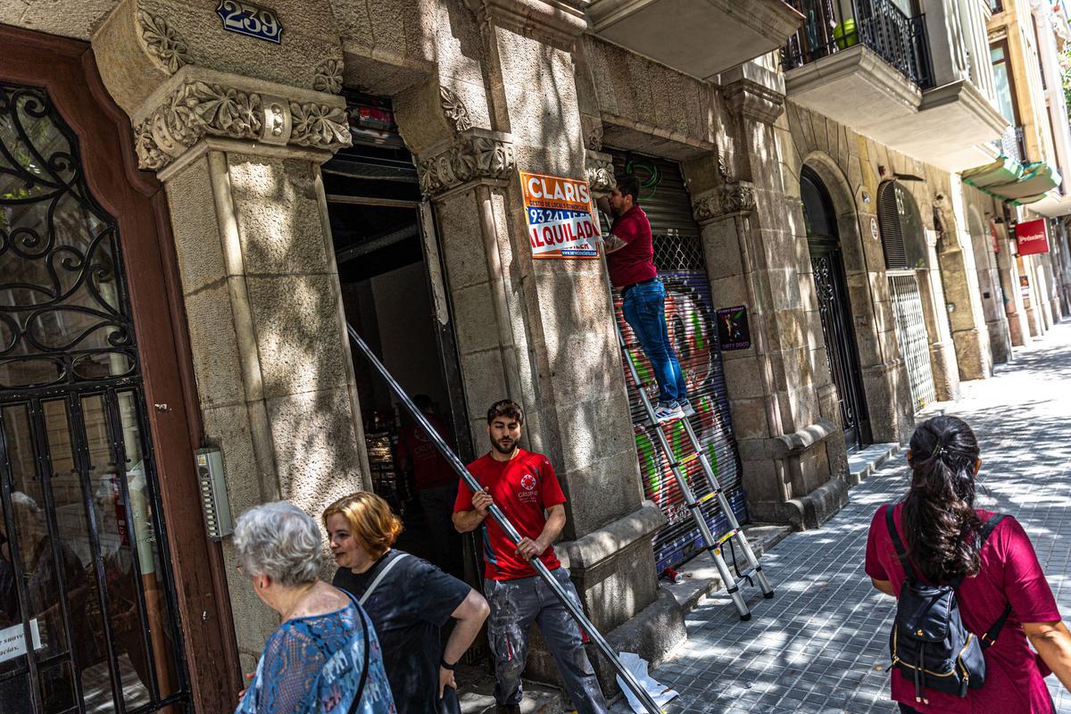 Escenas inesperadas de la Superilla del Eixample