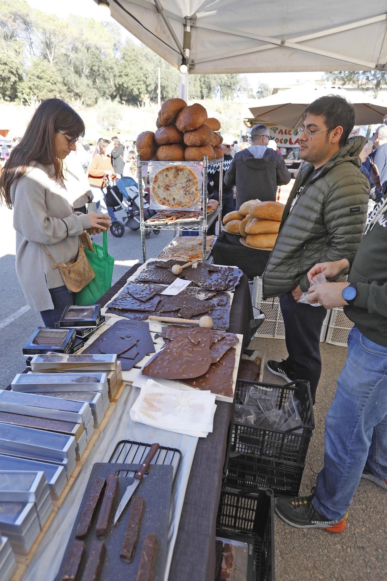 La fira del Pa i de la Xocolata de Sant Gregori, en imatges