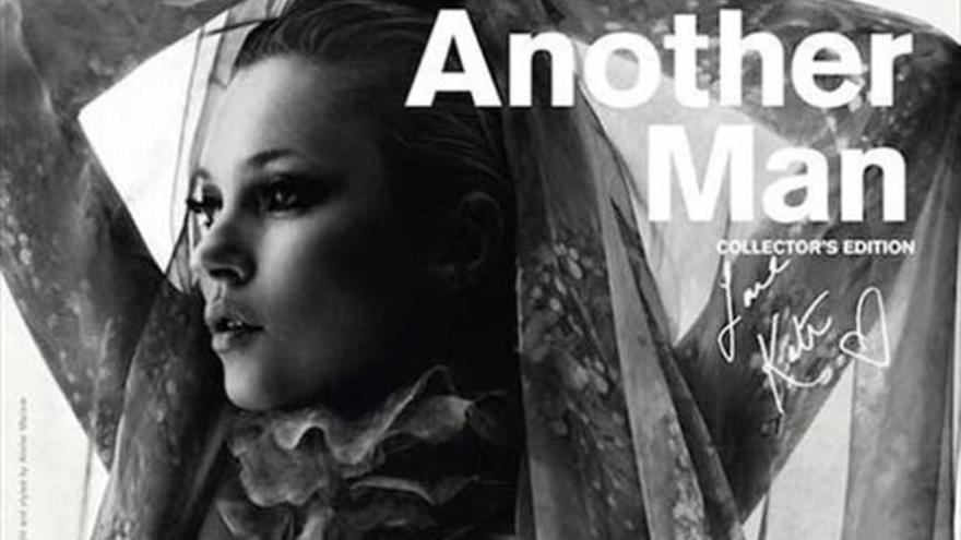 Kate Moss, en la portada de &#039;Another Man&#039;.