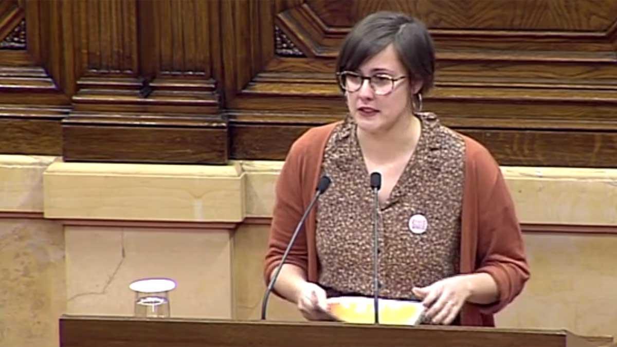 Jenn Díaz (ERC) en el Parlament: Hace diez años violencia machista física y psicológica, y no lo explico como víctima sino como superviviente