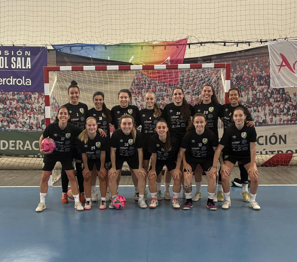 Foto oficial del Nueces de Ronda Atlético Torcal para la Copa de la Reina.