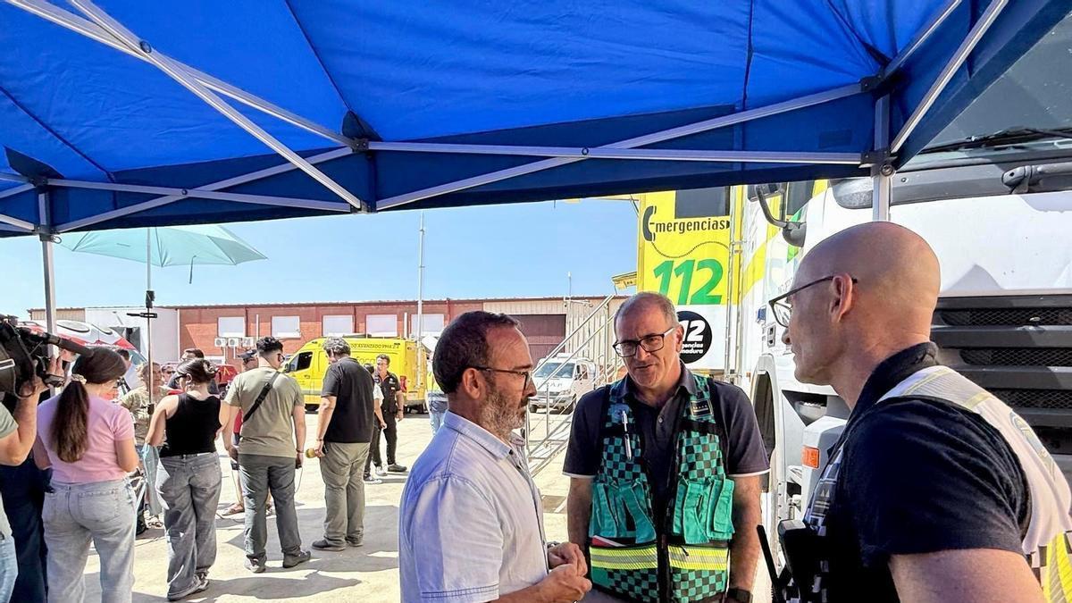 Fotogalería | El presidente de la Diputación de Cáceres visita Las Hurdes