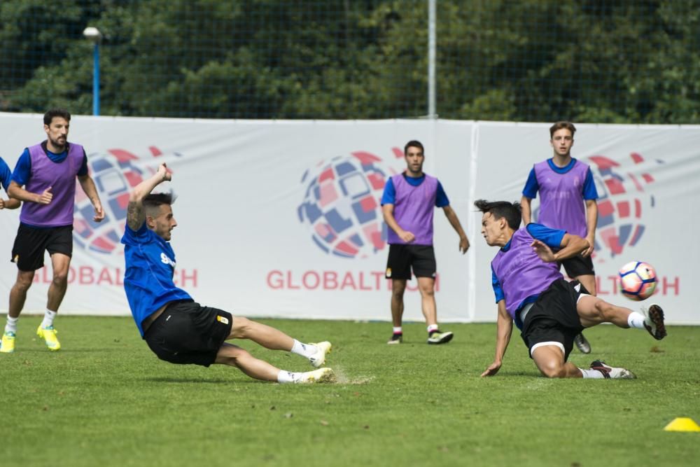 Entrenamiento del Real Oviedo