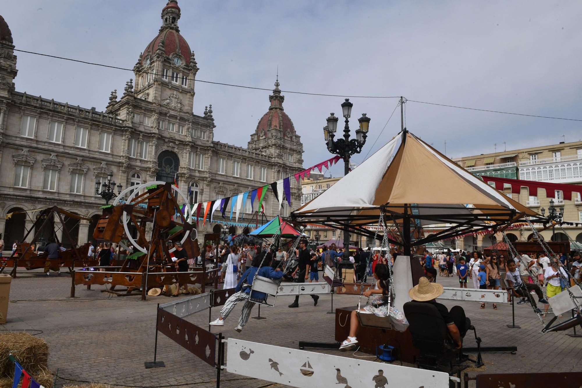 La Feria das Marabillas apura sus últimos días en la Ciudad Vieja