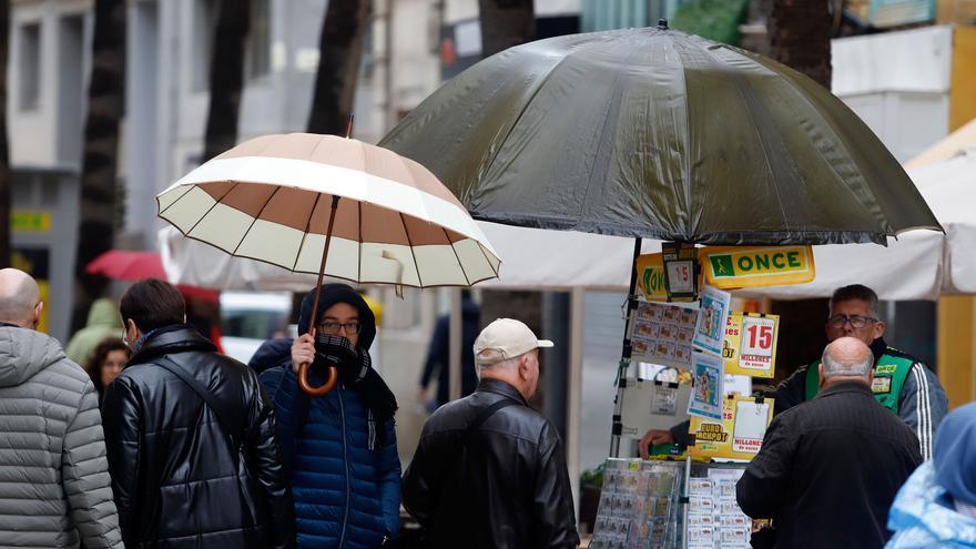 Una nueva DANA traerá la lluvia a Málaga este martes