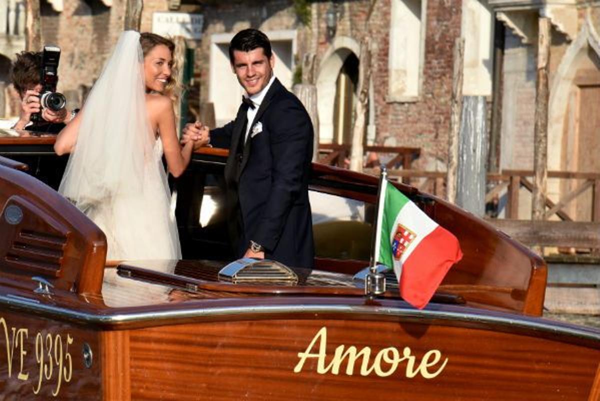 Boda de Álvaro Morata y Alice Campello