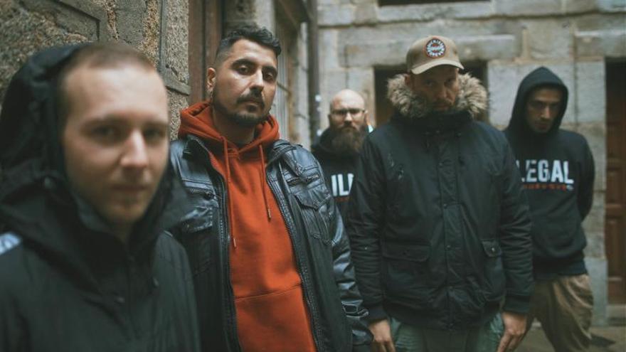 A banda de hip hop Rebeliom do Inframundo anuncia novo traballo