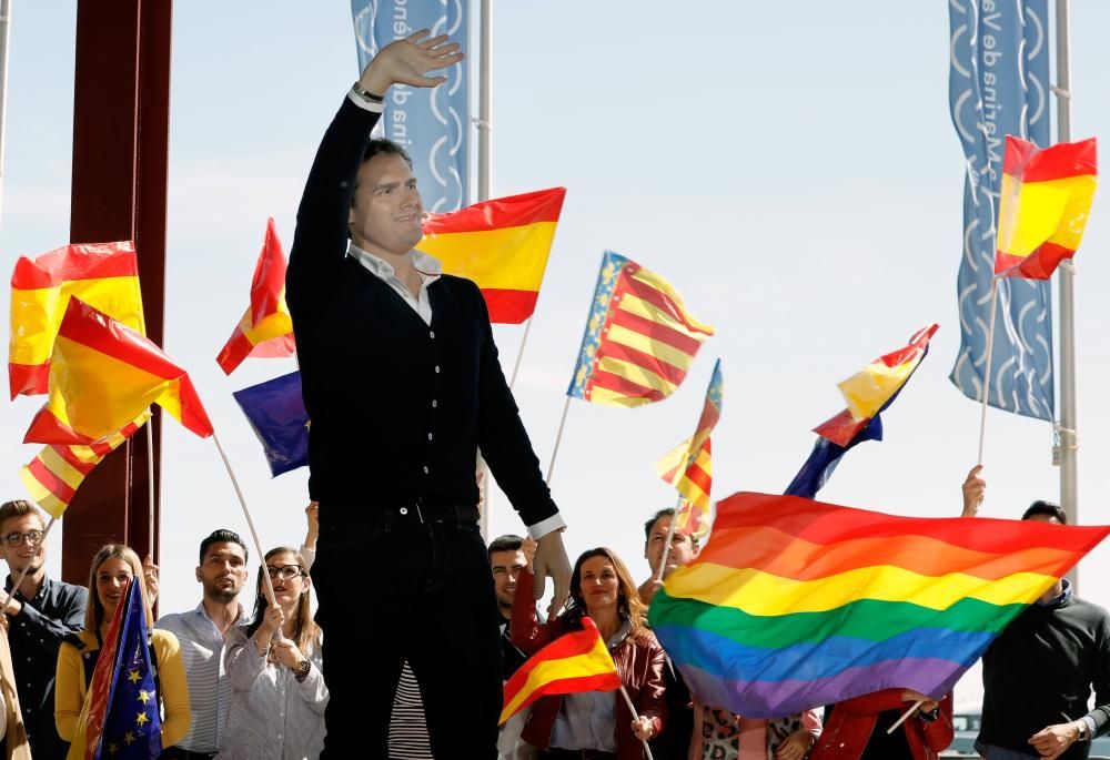 Acto de Albert Rivera en València