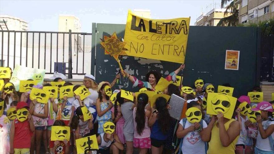 Educación autoriza a faltar a clase al alumnado por la extrema ola de calor