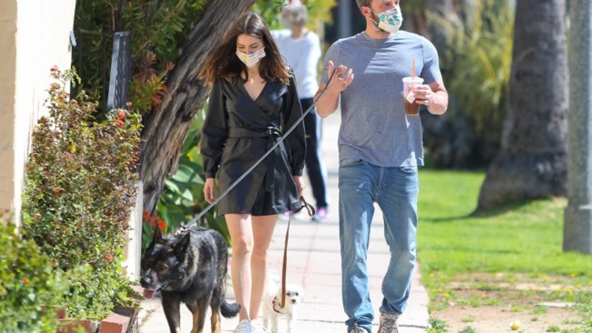 Ana de Armas y Ben Affleck en Los Angeles