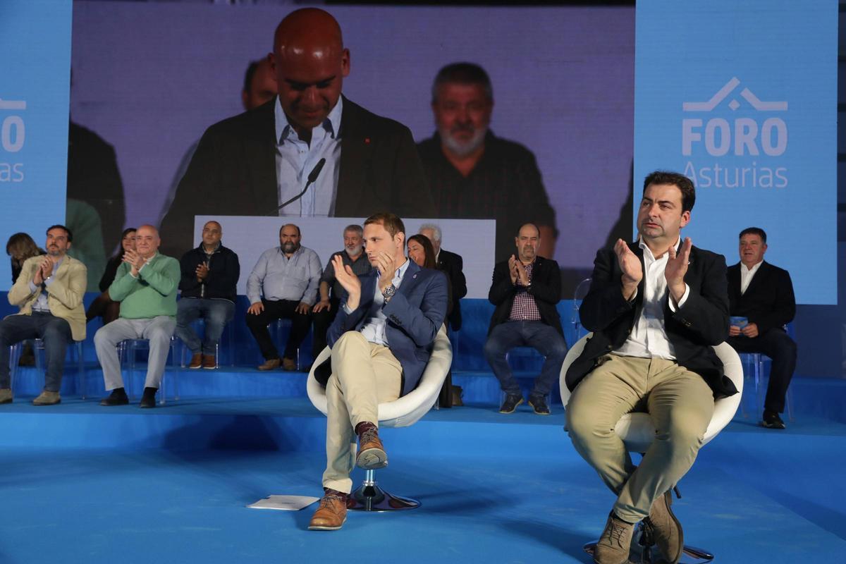 El cierre de campaña de Foro en Gijón, en imágenes