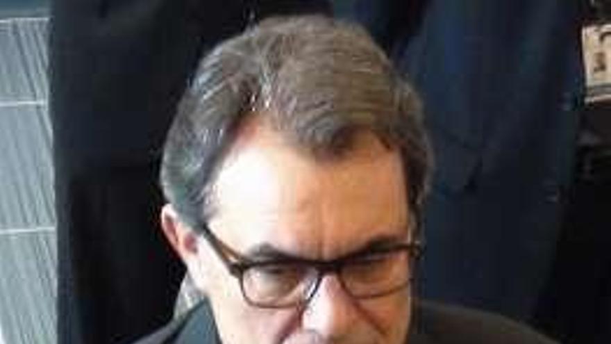 Artur Mas, en EE UU.