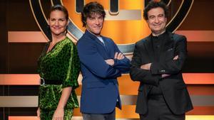 Samanta Vallejo-Nágera, Jordi Cruz y Pepe Rodríguez, jurado de la octava edición de ’Masterchef’.