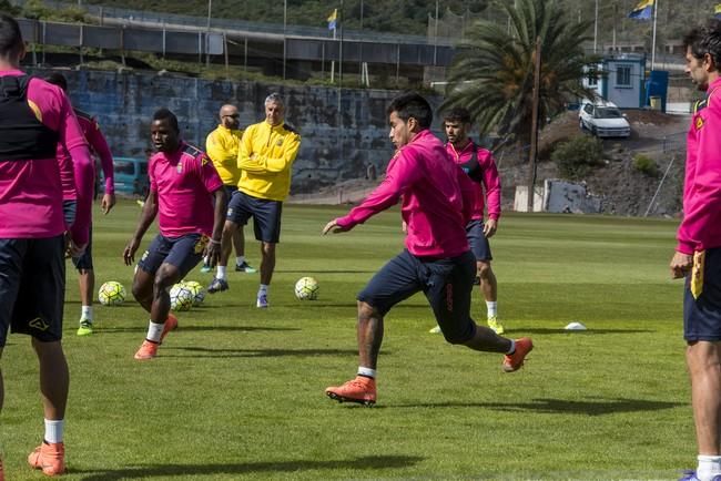 Entrenamiento de la UD Las Palmas