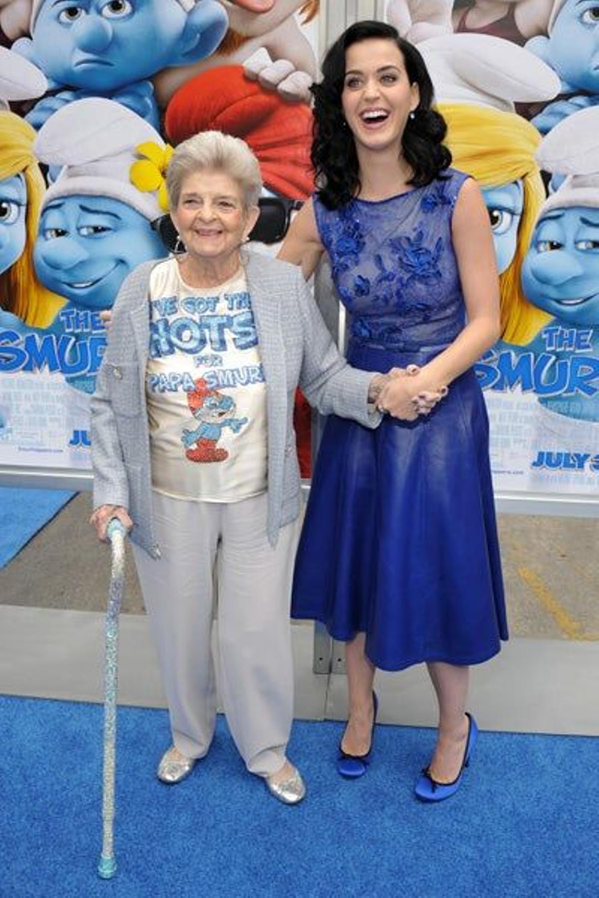 Katy Perry y su abuela Ann Hudson
