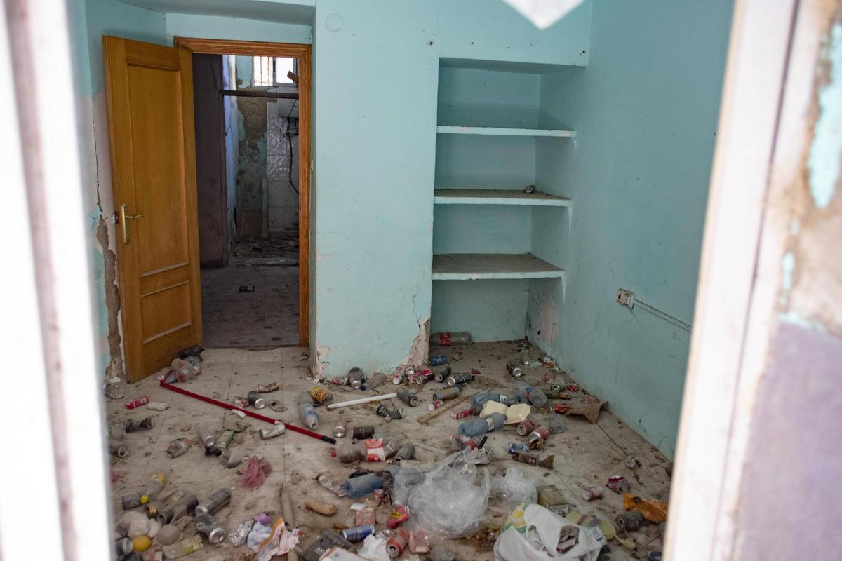 Interior de la casa de la calle Vera.