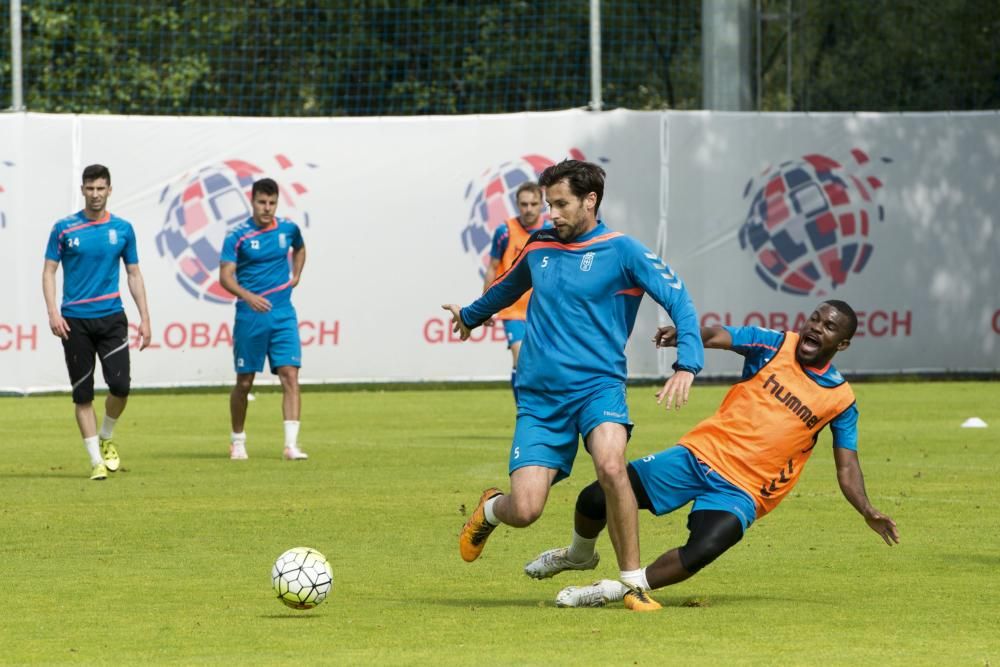 Entrenamiento del Real Oviedo