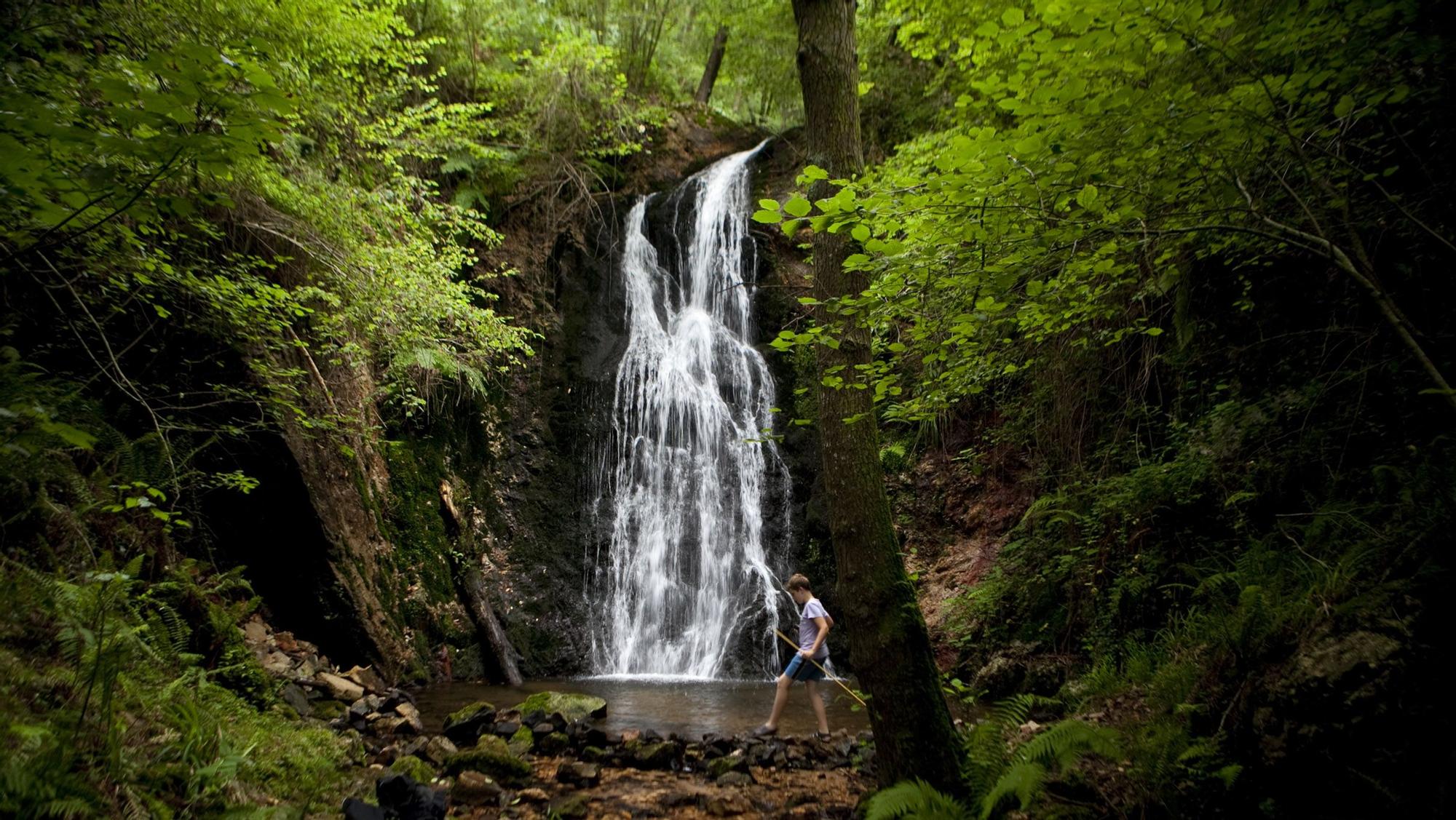 Cascada de Guanga, San Andrés de Trubia