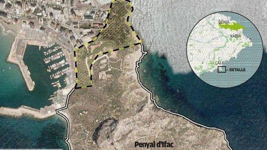 El Parque Natural del Penyal d&#039;Ifac amplía su superficie hasta las 53,3 hectáreas