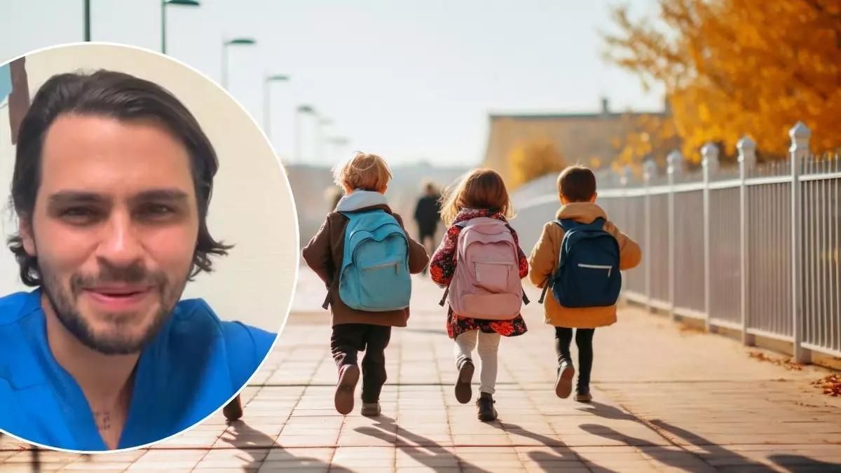 Daniel Fernández, pediatra, manda un claro mensaje a los padres con hijos en edad escolar: "La ansiedad se contagia"