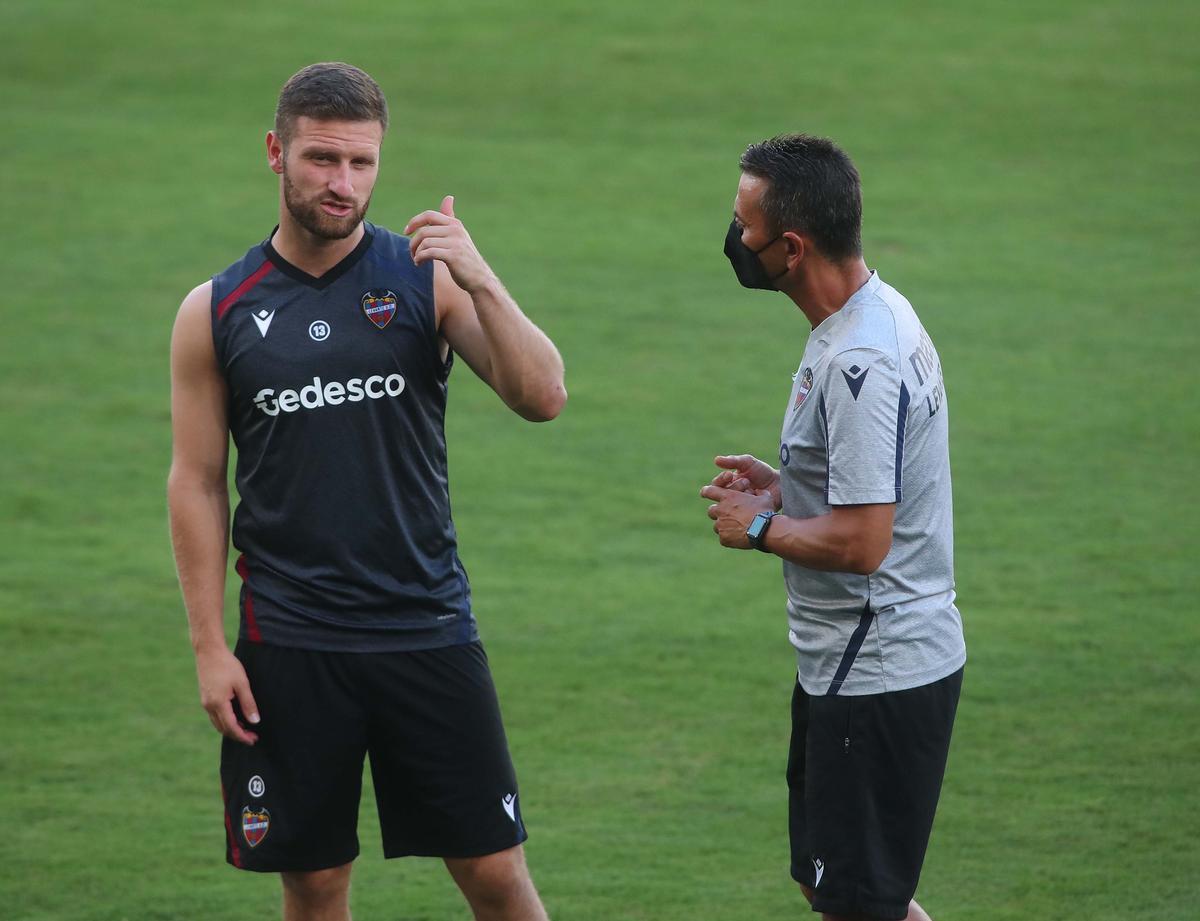 Así ha sido el entrenamiento de hoy del Levante UD