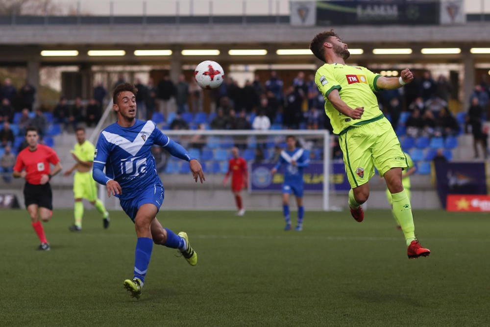 La victoria del Elche sobre el Badalona en imágenes