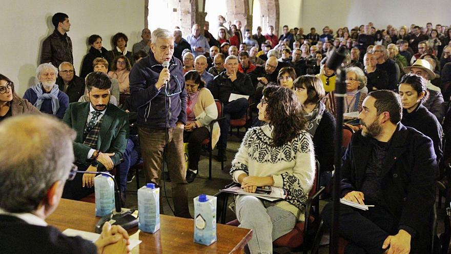 La asamblea celebrada el pasado año sobre el proyecto de ampliación.