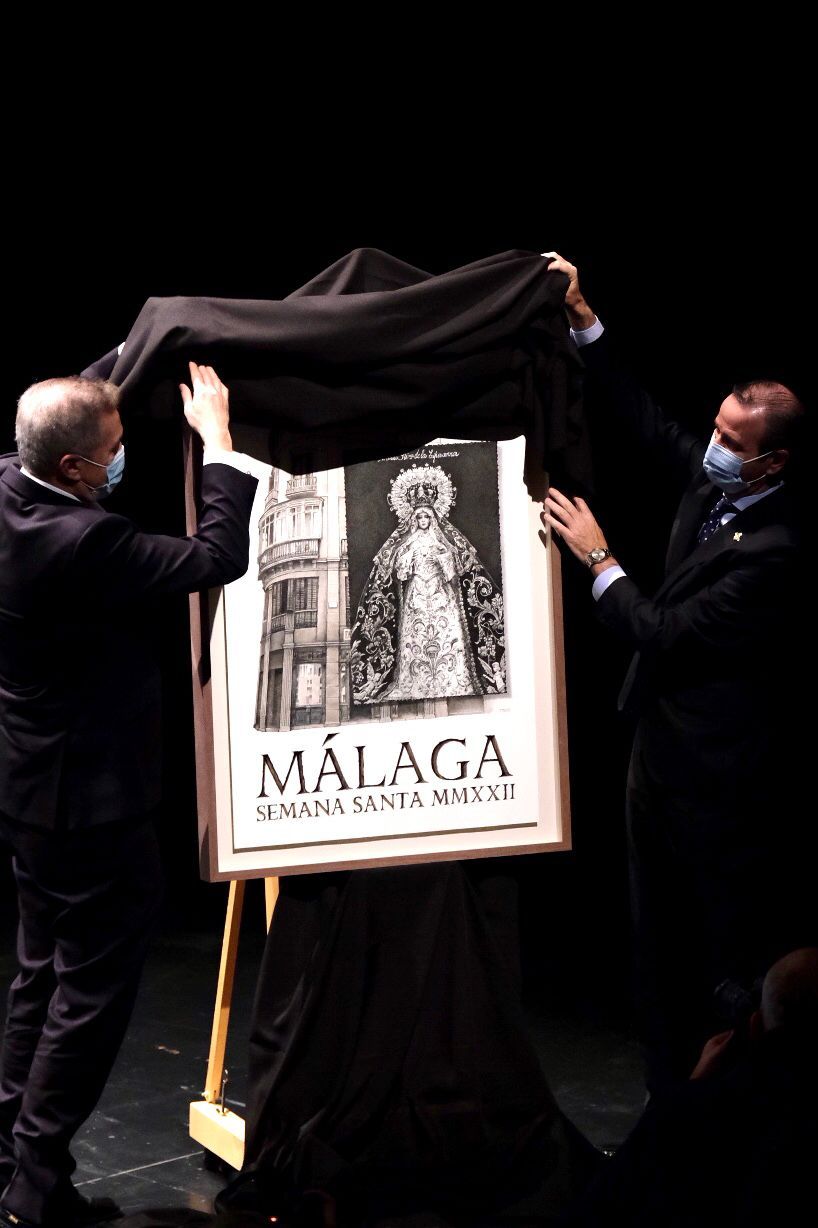 Presentación del cartel de la Semana Santa de Málaga de 2022