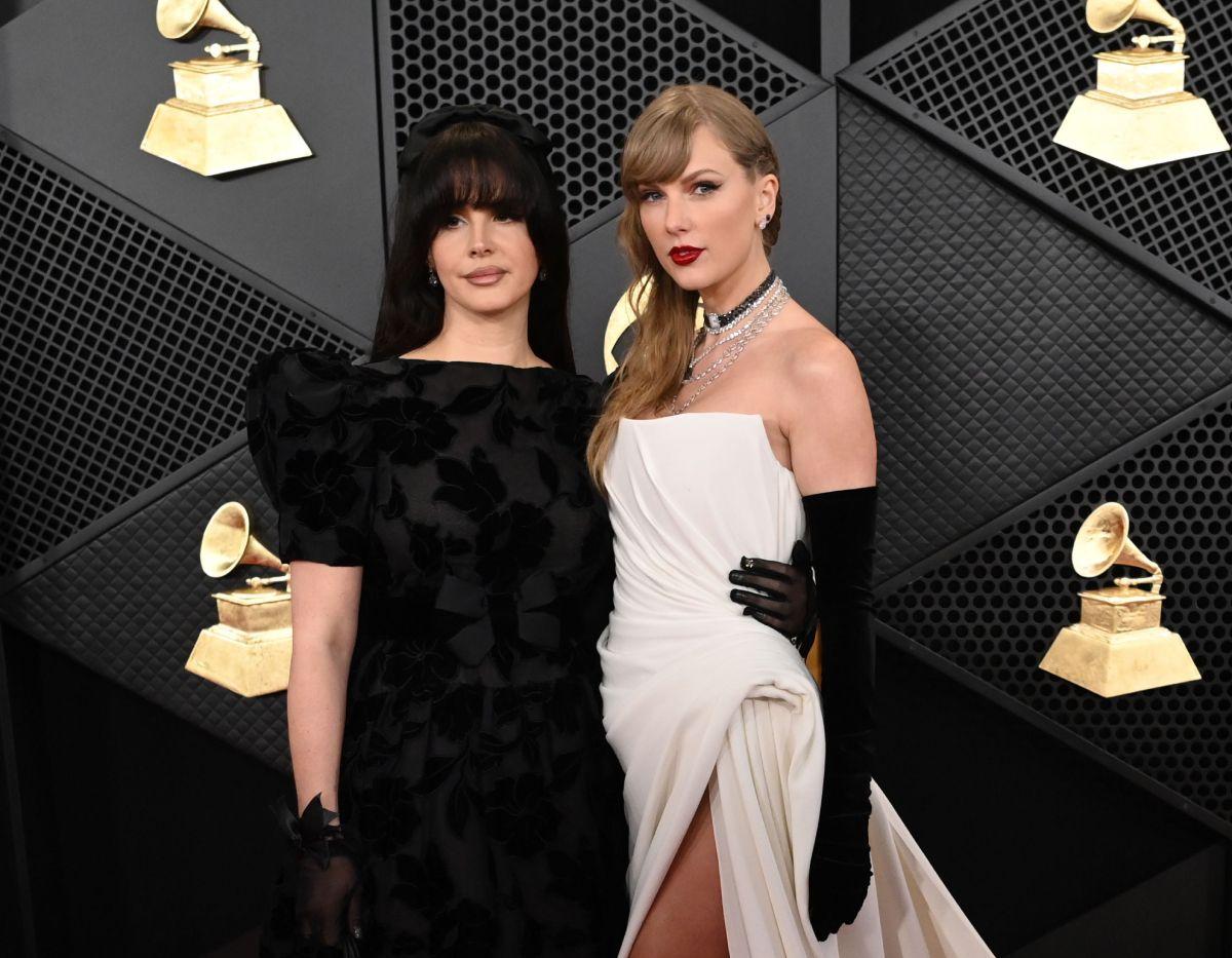 Taylor Swift y Lana del Rey en los Grammy 2024