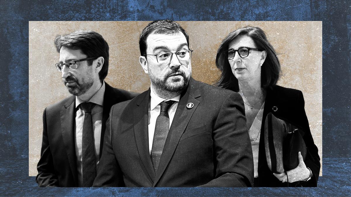 Dos exconsejeros (que ahora ocupan altos cargos) en el punto de mira y sindicatos mineros  muy vigilantes : a Barbón le toca asumir el demoledor informe sobre el descontrol público sobre las minas