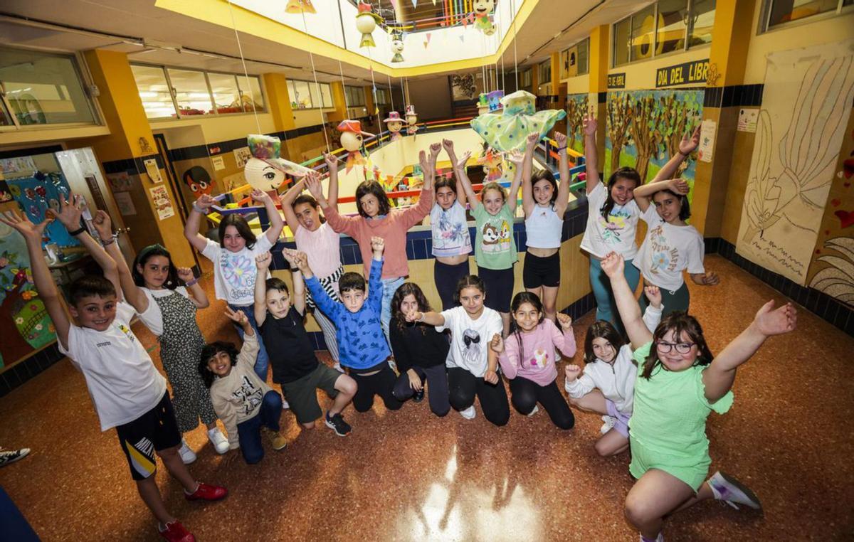 El colegio El Villar teje redes desde Trubia