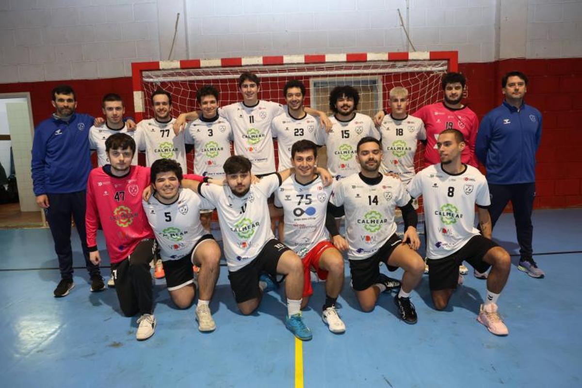 Uno de los equipos del Balonmán Arousa, la pasada temporada.