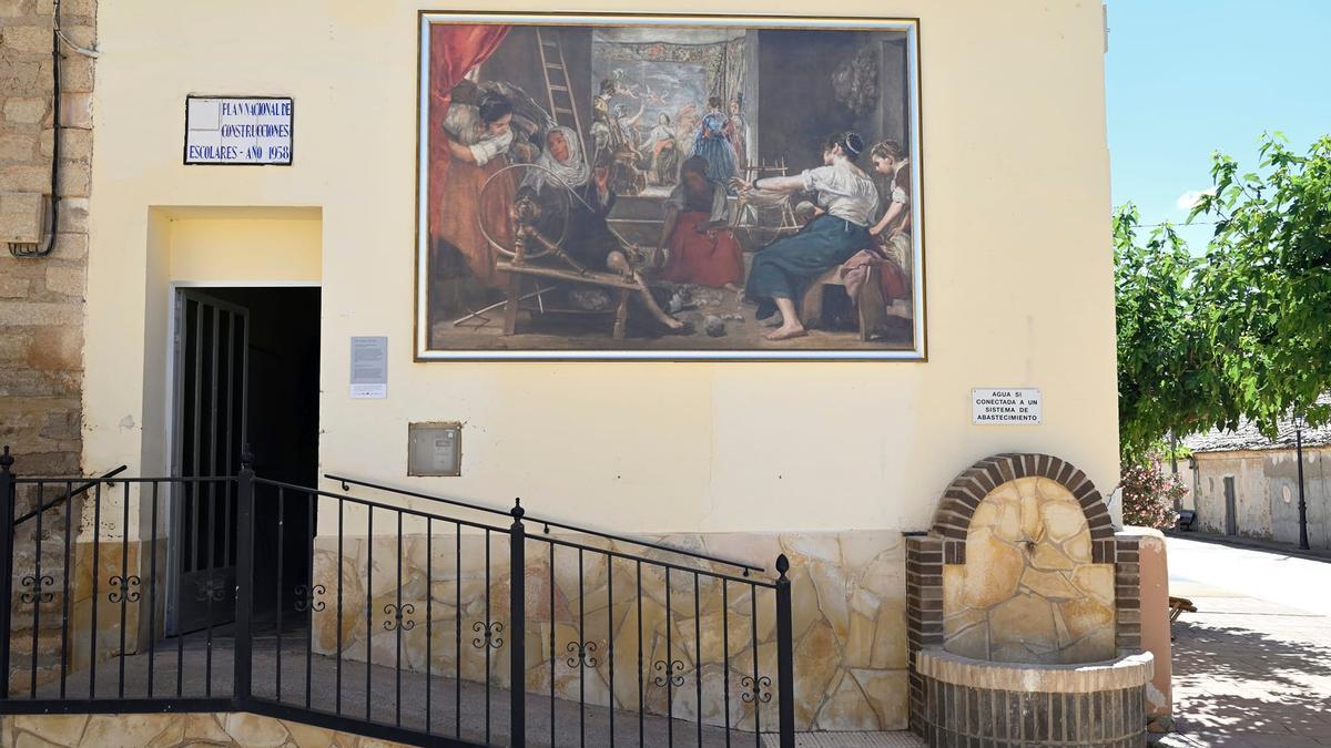 'Las hilanderas' de Velázquez, en Almochuel.