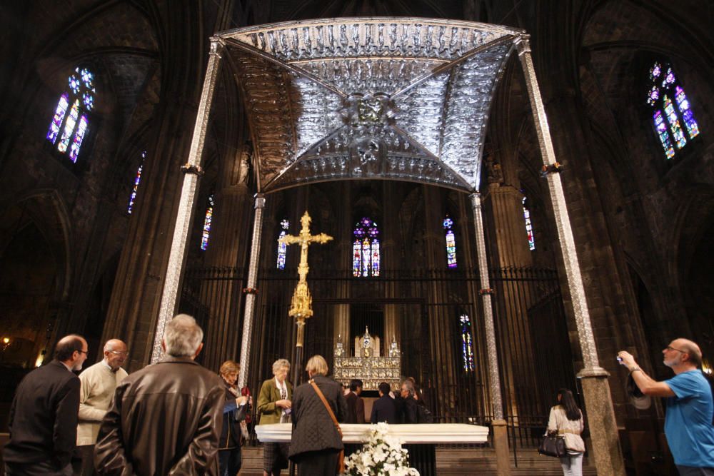 El presbiteri únic al món de la Catedral de Girona recobra nova vida