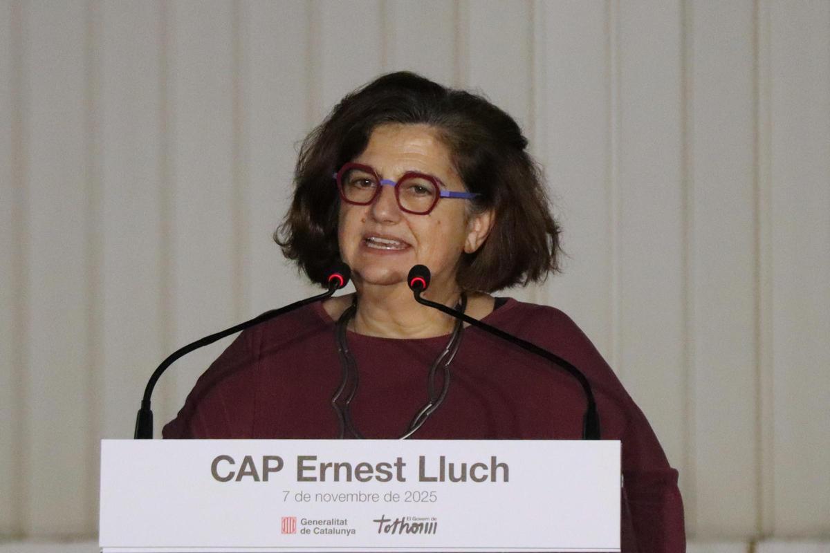 La hija de Ernest Lluch, Rosa Lluch.