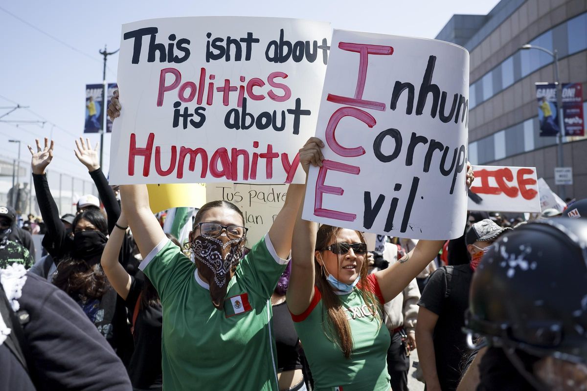 Presentan una demanda "histórica" contra Trump por las redadas migratorias en Los Ángeles