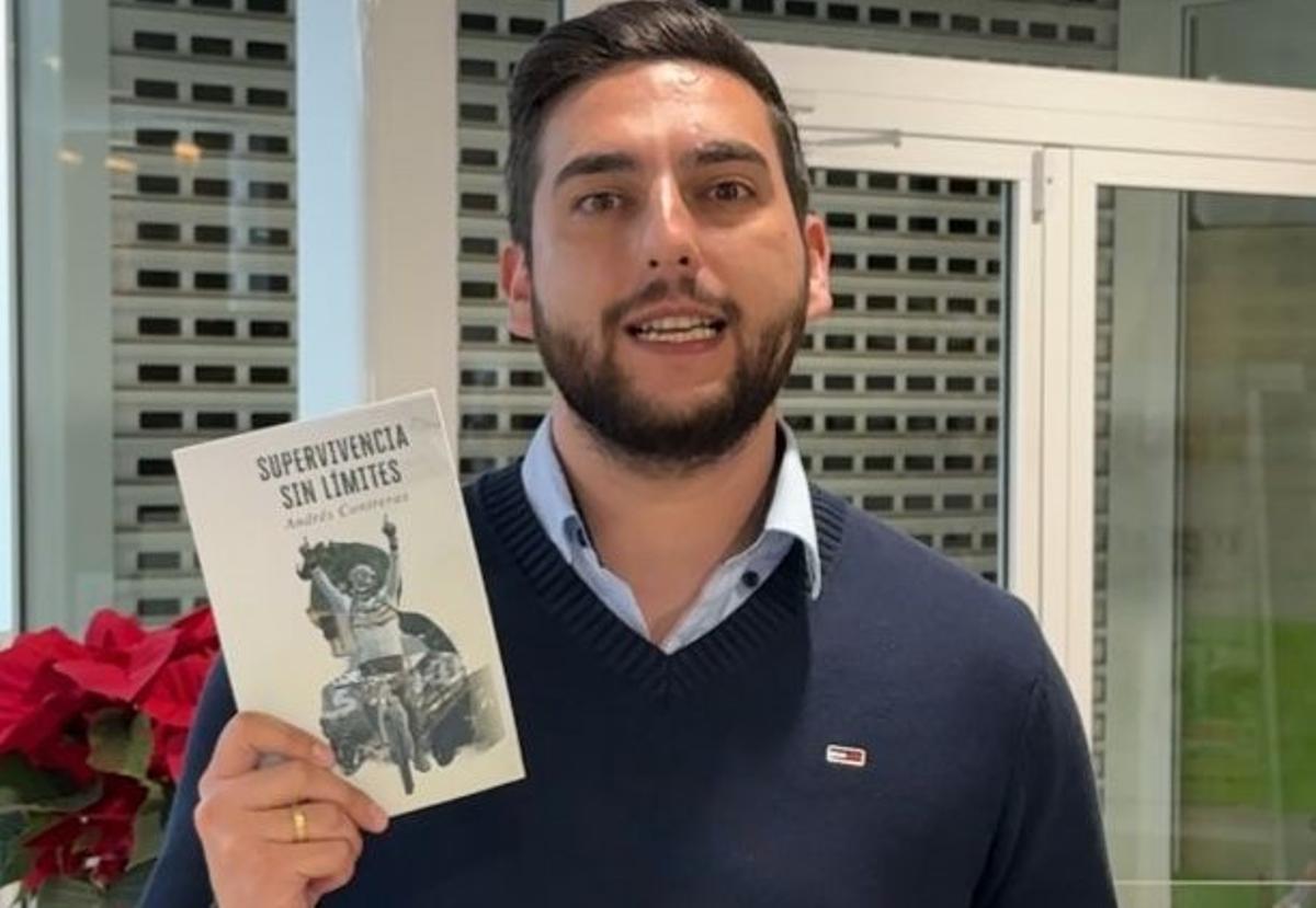 Andrés Contreras, ciclista superviviente del atropello en el que murieron su padre y otros dos deportistas