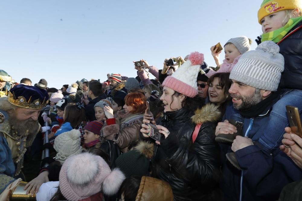 Los Reyes Magos ya están en Gijón