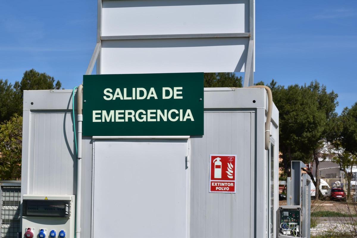 Salida de emergencia del recinto