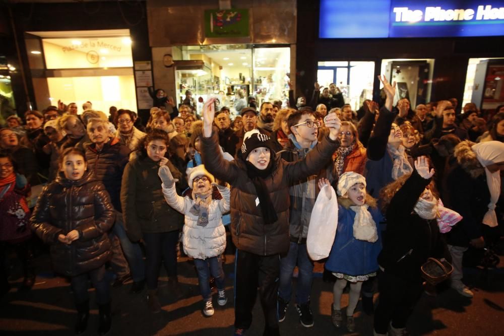 Cabalgata de los Reyes Magos en Avilés