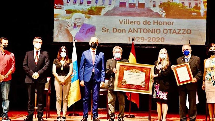 The painter Antonio Otazzo receives the title of Villero de Honor posthumously